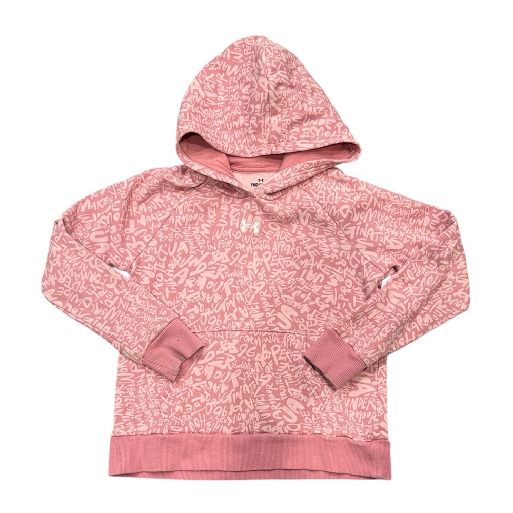 3/$10 ☀️ Under Armour | Dusty Pink Text Hoodie for Little Girls